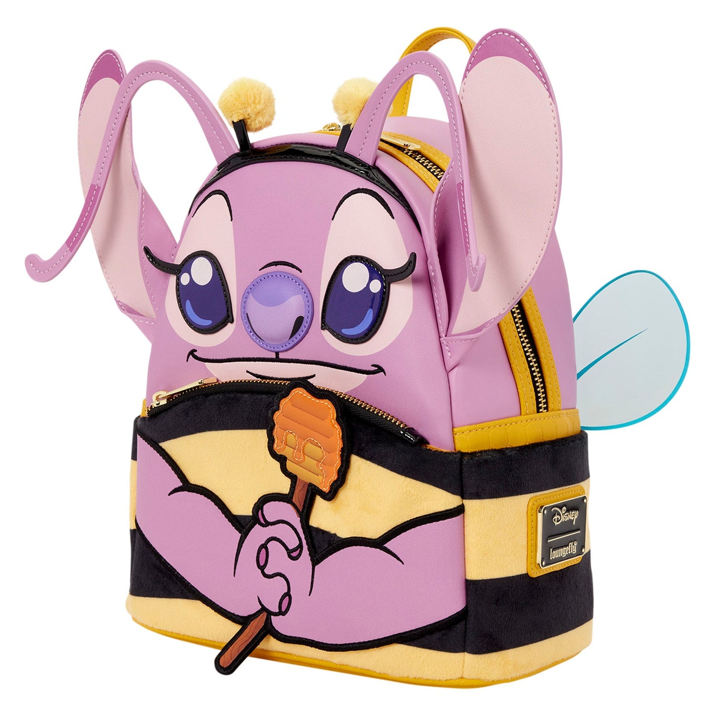Loungefly x Disney Angel Bumblebee Costume Cosplay Mini Backpack - GeekCore