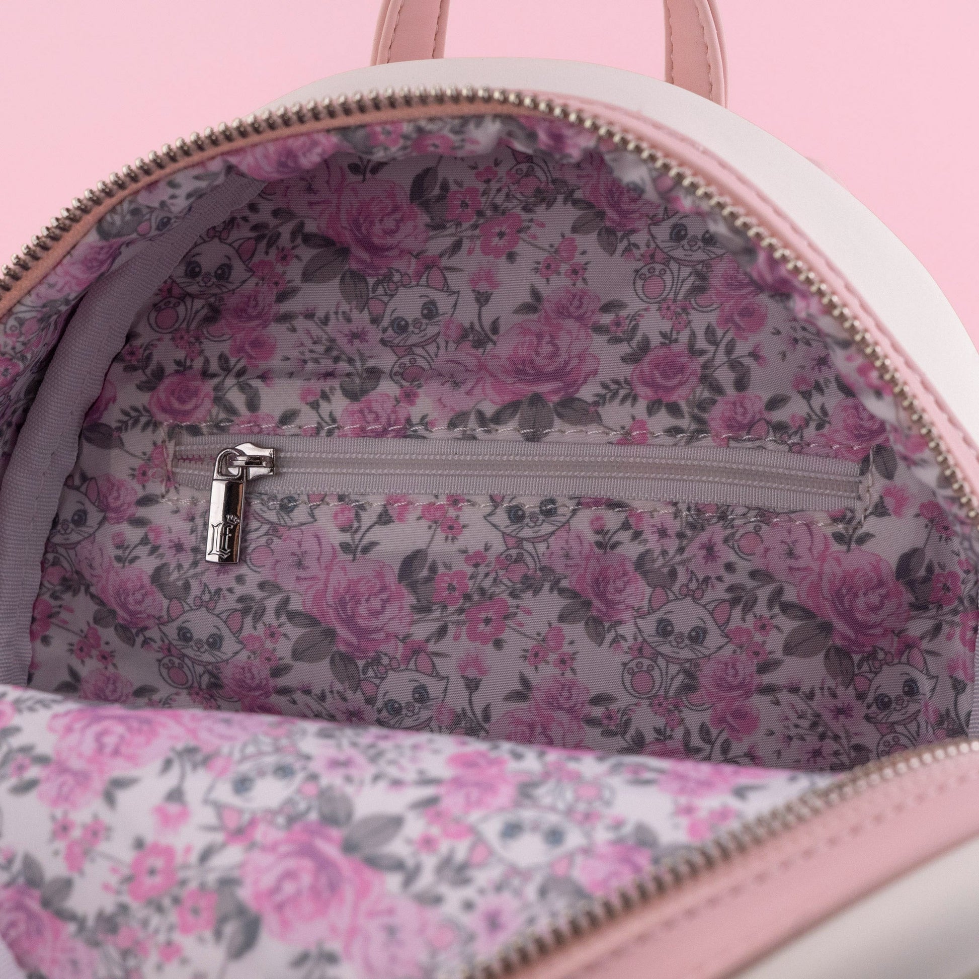 disney marie floral footsy mini backpack Loungefly x Disney Aristocats Marie Floral Footsy Mini Backpack – GeekCore