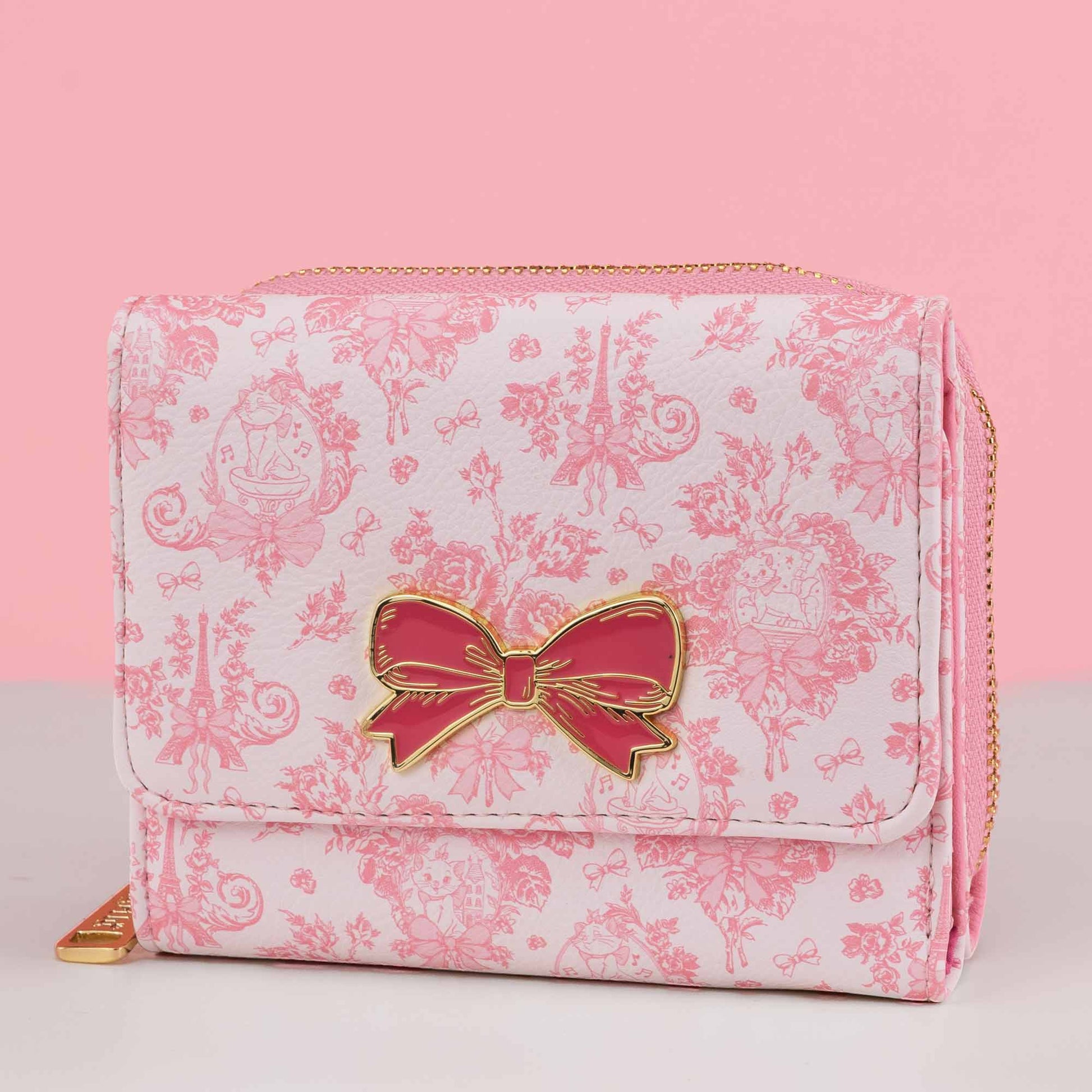 Loungefly x Disney Aristocats Marie Toile Print Wallet - GeekCore