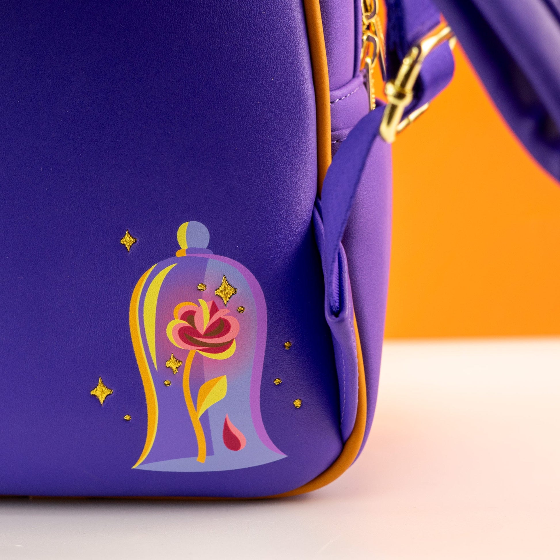 beauty and the beast - ballroom scene mini backpack Loungefly x Disney Beauty and the Beast Ballroom Scene Mini Backpack – GeekCore