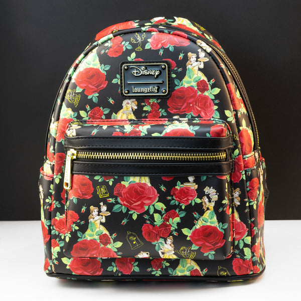 Loungefly Beauty And The Beast Belle Enchanted Rose Mini Backpack - Toyz N Fun Exclusive - View #7