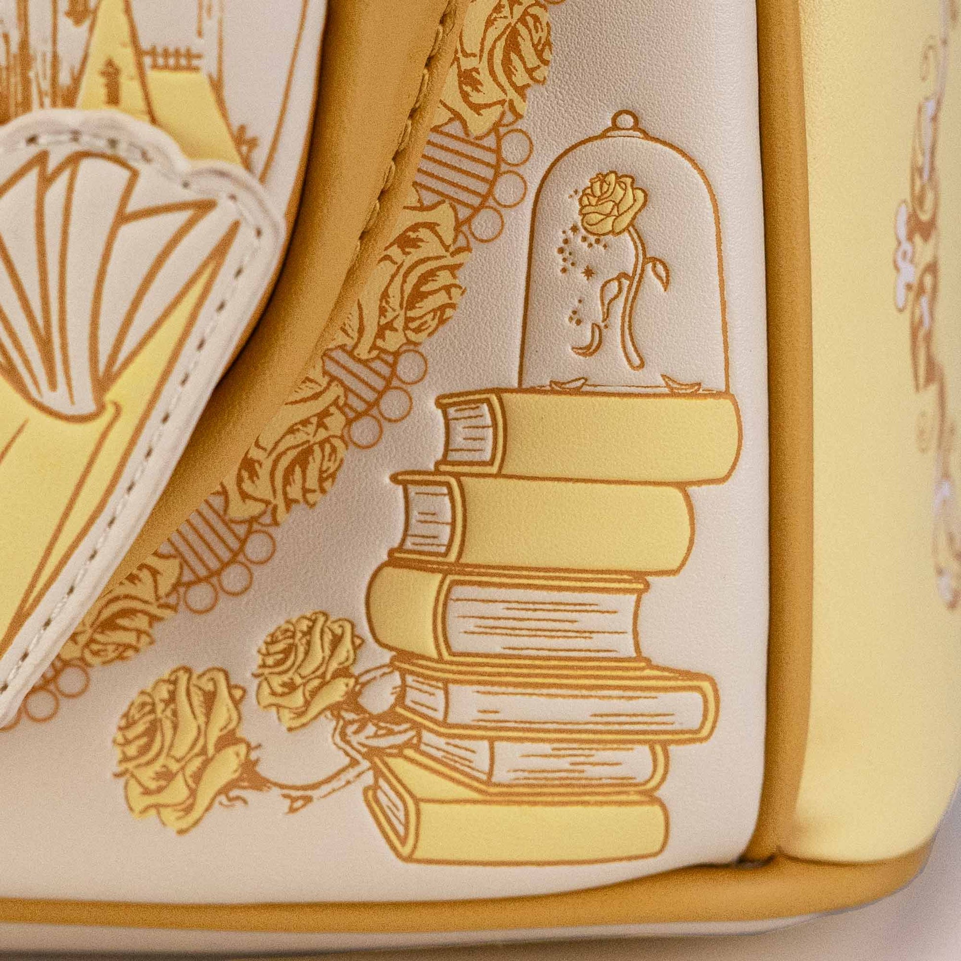 Loungefly x Disney Beauty and The Beast Belle Tonal Sketch Portrait Mini Backpack - GeekCore