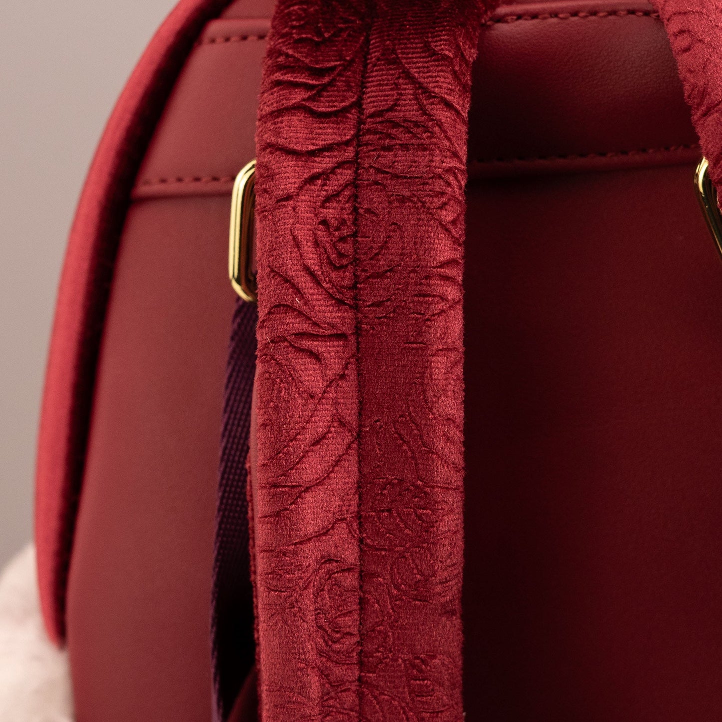 Loungefly x Disney Beauty and the Beast Enchanted Belle Winter Scene Mini Backpack - GeekCore