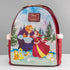 Loungefly x Disney Beauty and the Beast Enchanted Belle Winter Scene Mini Backpack - GeekCore