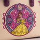 Loungefly x Disney Beauty and the Beast Stained Glass Mini Crossbody Tote - GeekCore