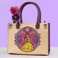 Loungefly x Disney Beauty and the Beast Stained Glass Mini Crossbody Tote - GeekCore
