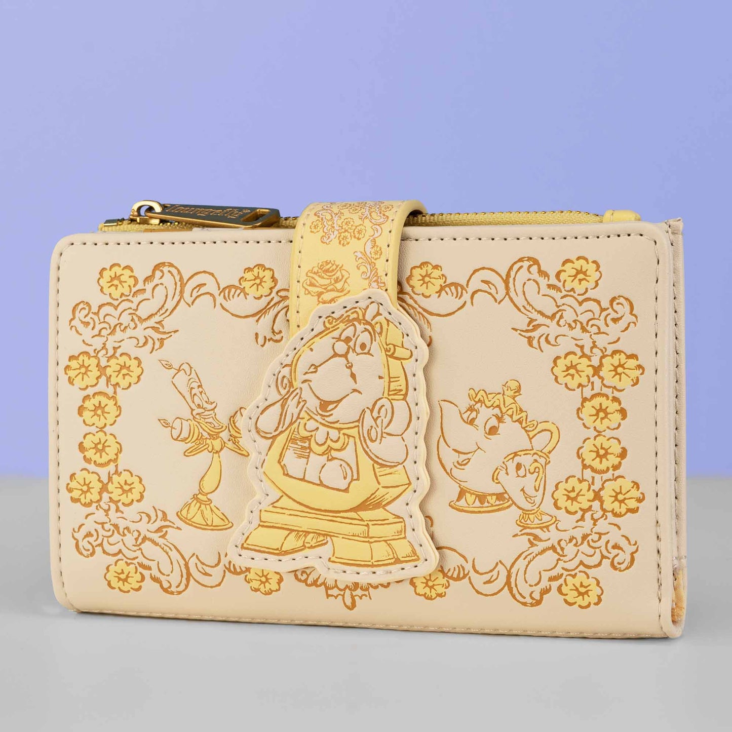 Loungefly x Disney Beauty and The Beast Tonal Sketch Portrait Wallet - GeekCore