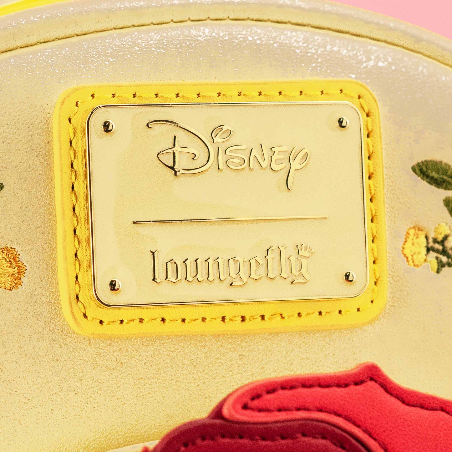 Loungefly x Disney Beauty & The Beast Shimmer Rose Mini Backpack - GeekCore