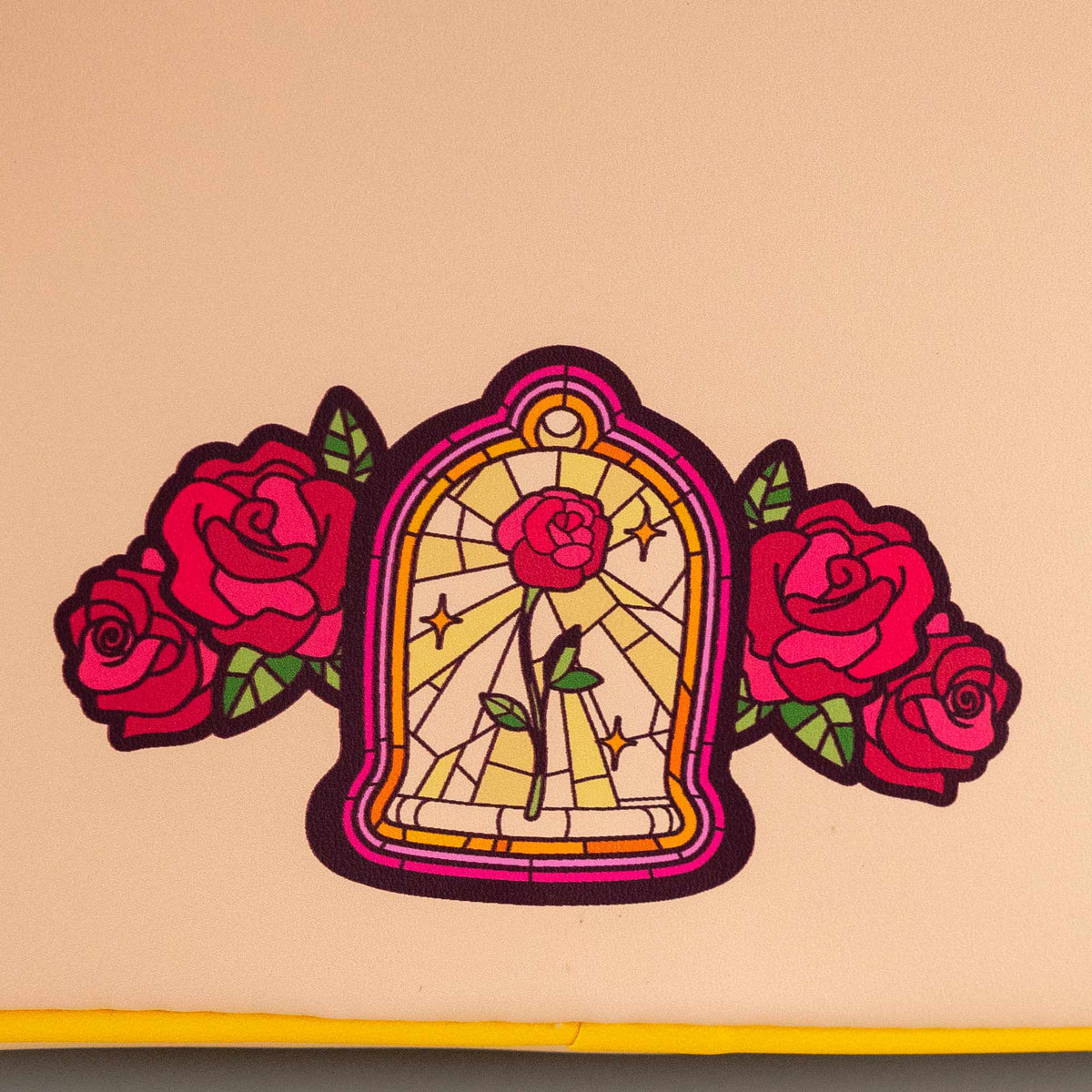 Loungefly x Disney Belle Stained Glass Portrait Mini Backpack - GeekCore