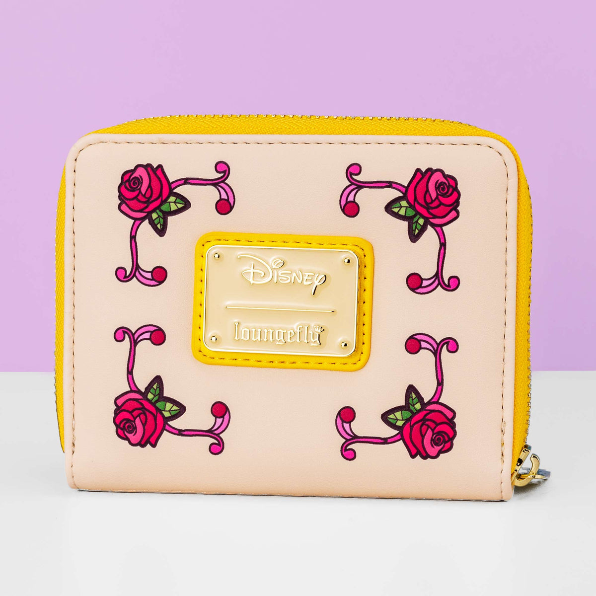 Loungefly x Disney Belle Stained Glass Portrait Wallet - GeekCore