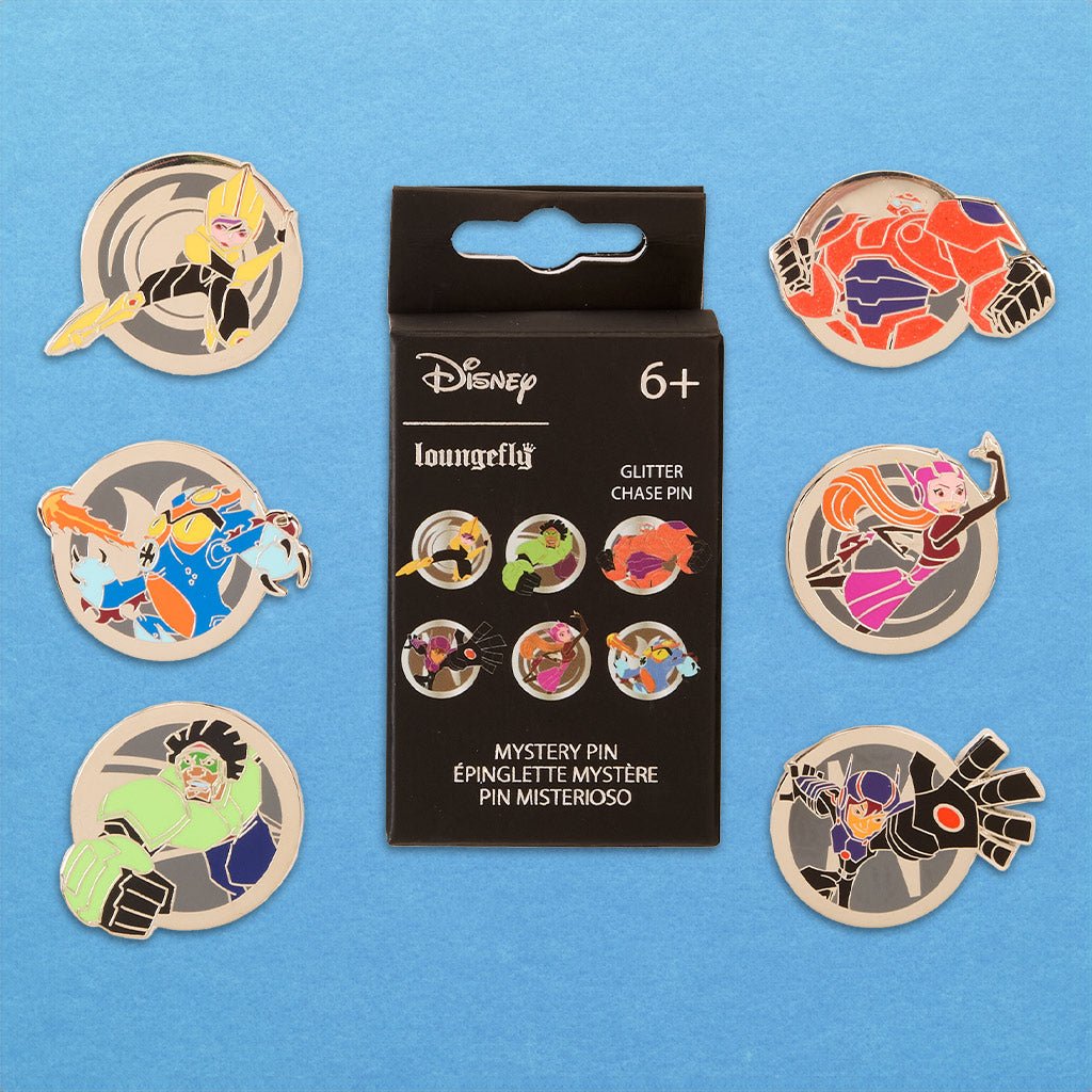 Loungefly x Disney Big Hero 6 10th Anniversary Blind Box Mystery Pin ...