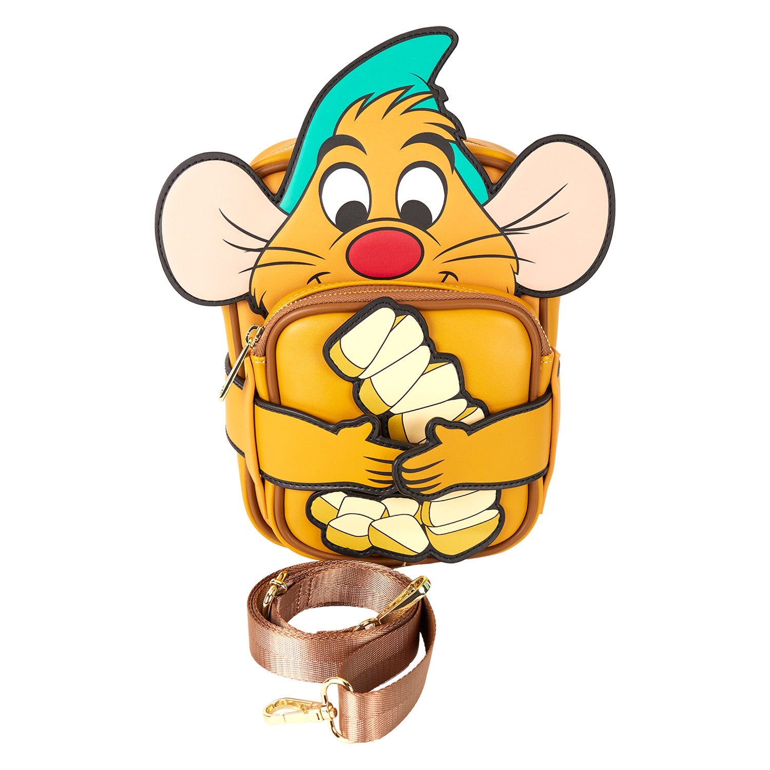 Loungefly x Disney Cinderella 75th Anniversary Gus Crossbuddies Bag - GeekCore