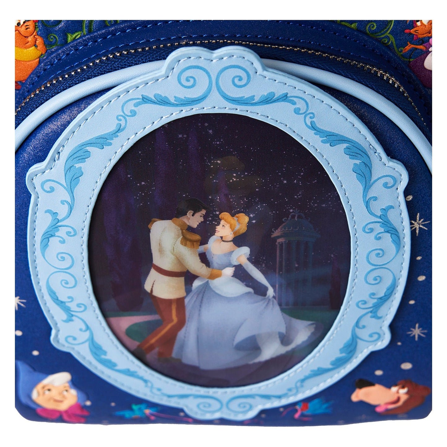 Loungefly x Disney Cinderella 75th Anniversary Lenticular Mini Backpack - GeekCore