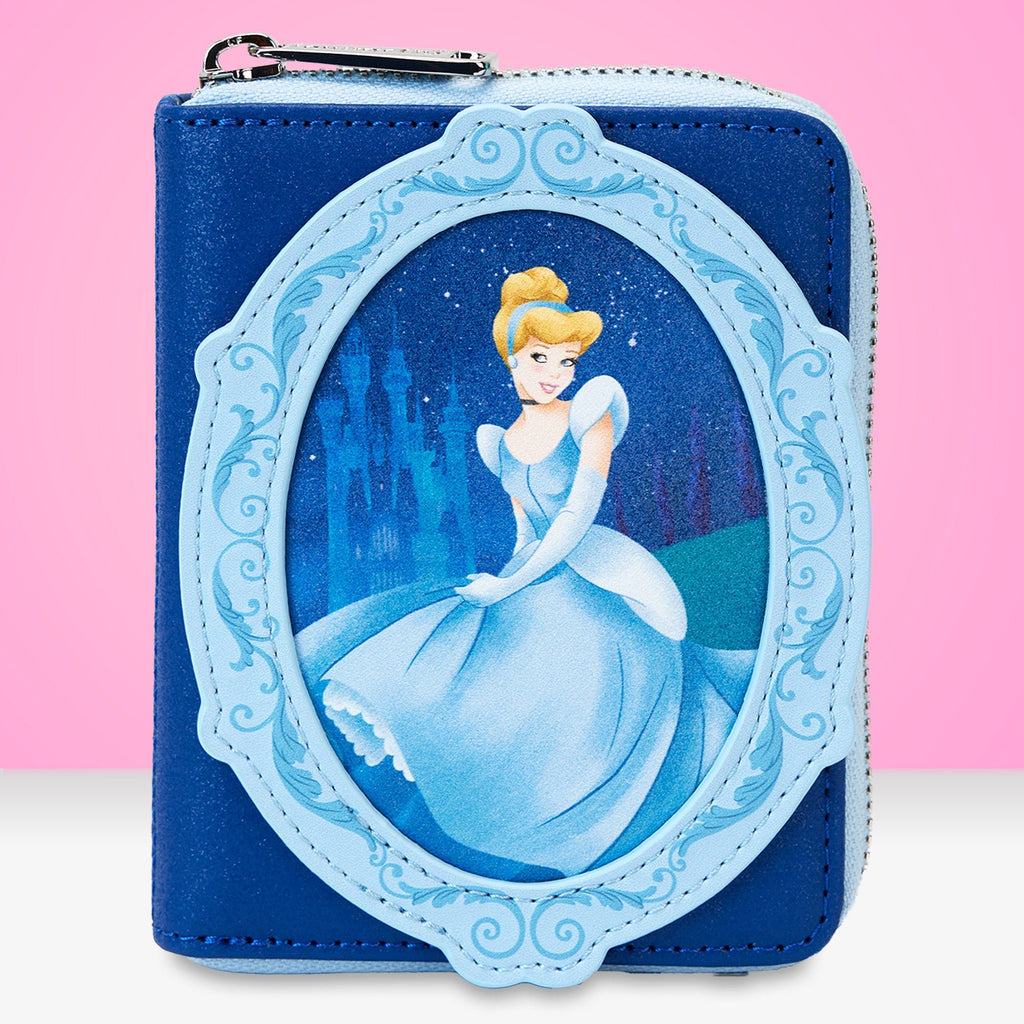 Loungefly x Disney Cinderella 75th Anniversary Zip Around Wallet - GeekCore