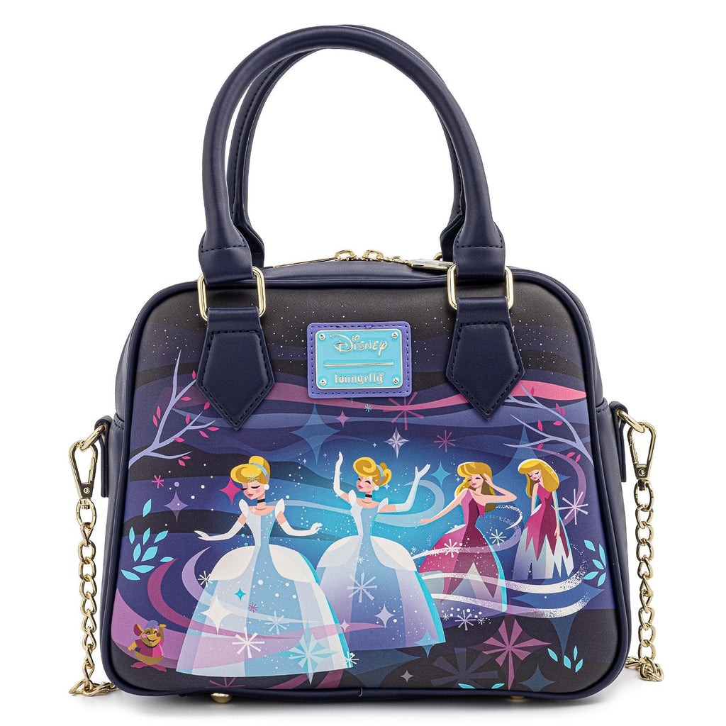 Loungefly x Disney Cinderella Castle Crossbody Handbag - GeekCore
