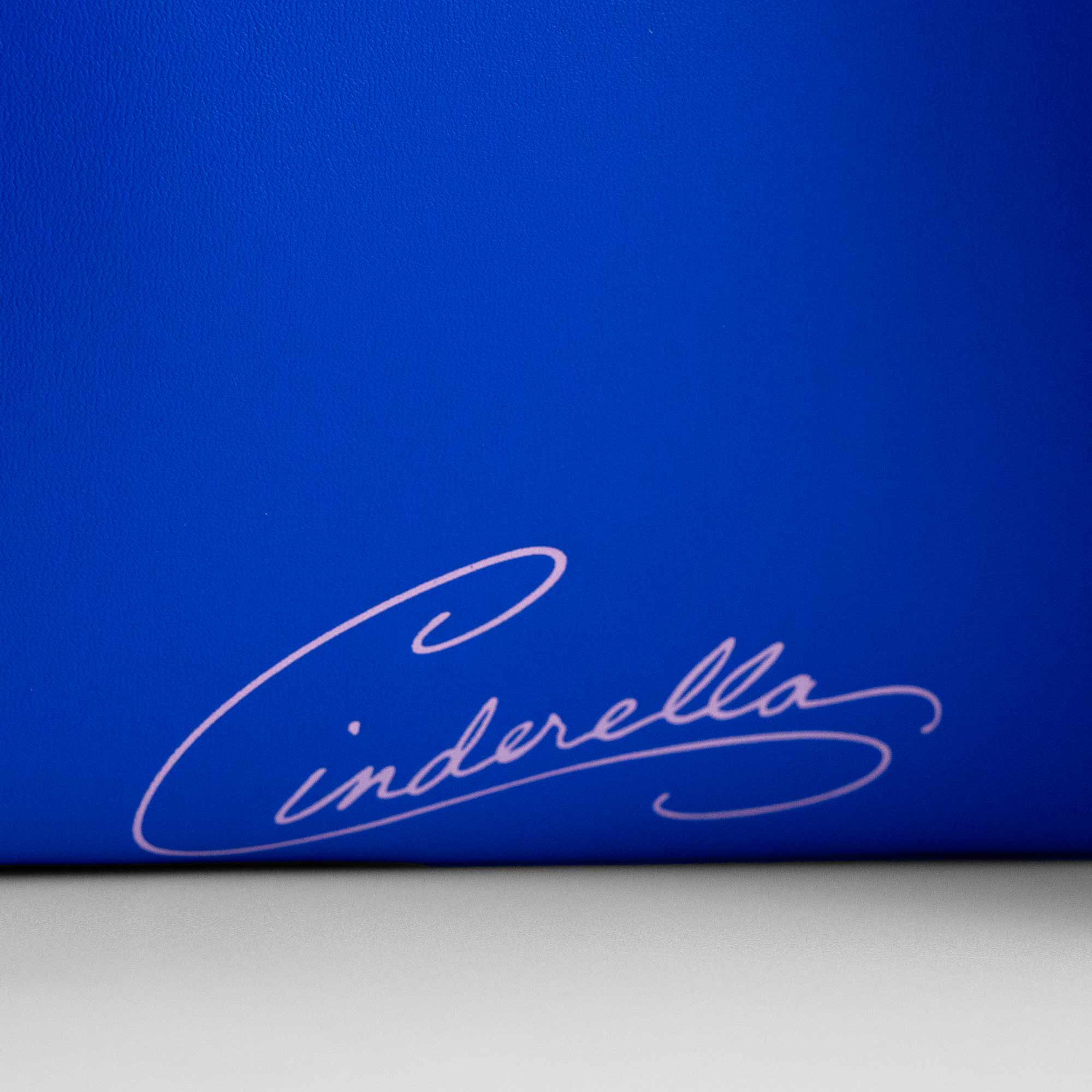 Loungefly x Disney Cinderella Castle Snow Globe Royal Blue Sequin Mini Backpack - GeekCore