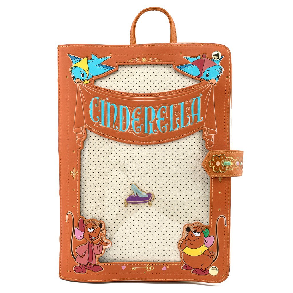 Loungefly x Disney Cinderella Pin Trader Backpack – GeekCore