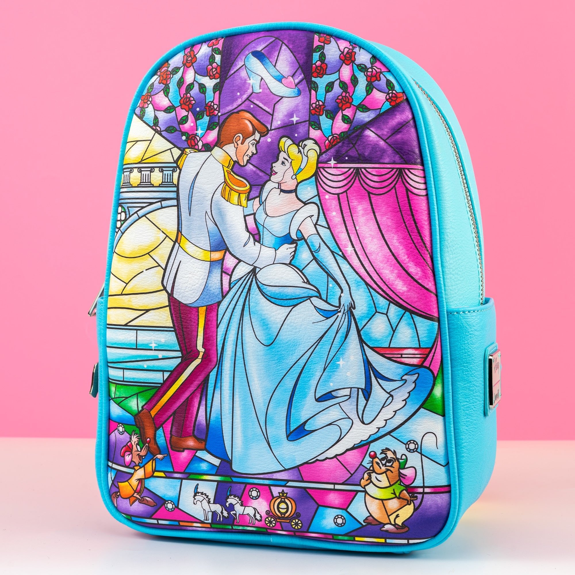 Loungefly x Disney Cinderella Stained Glass Mini Backpack – GeekCore