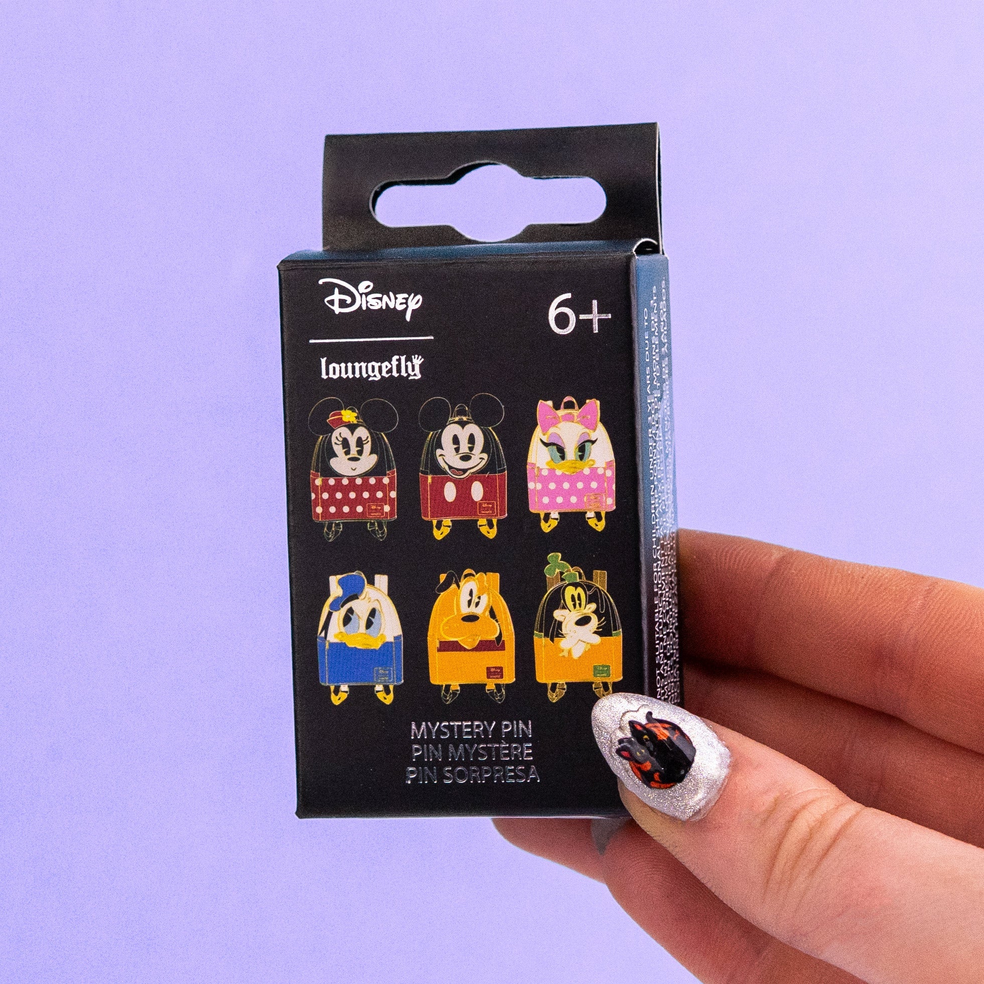 Loungefly x Disney Classic Characters as Mini Backpacks Blind Box Mystery Pin - GeekCore