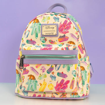 Loungefly x Disney Crystal Sidekicks All Over Print Mini Backpack - GeekCore