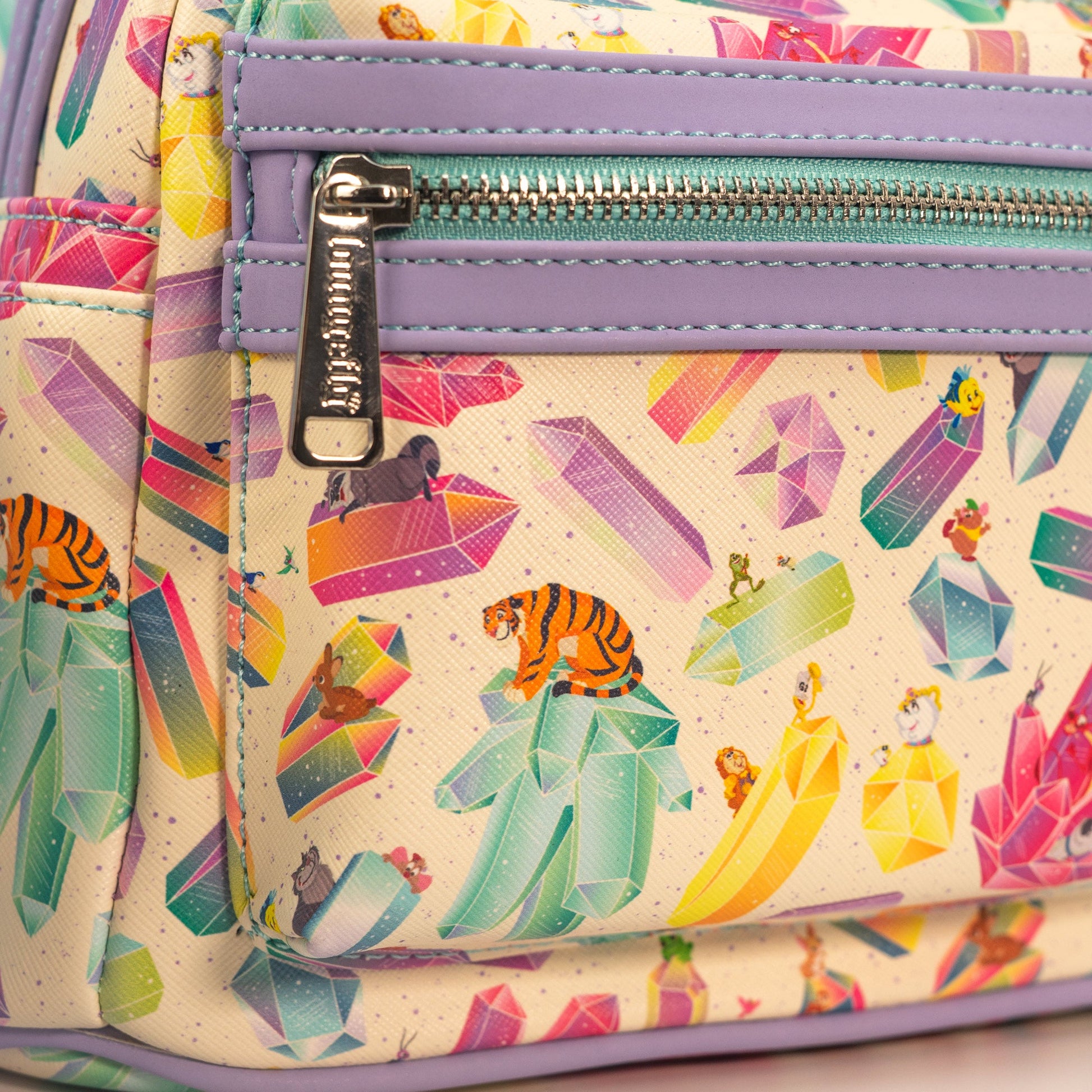disney crystal sidekicks mini backpack Loungefly x Disney Crystal Sidekicks All Over Print Mini Backpack – GeekCore
