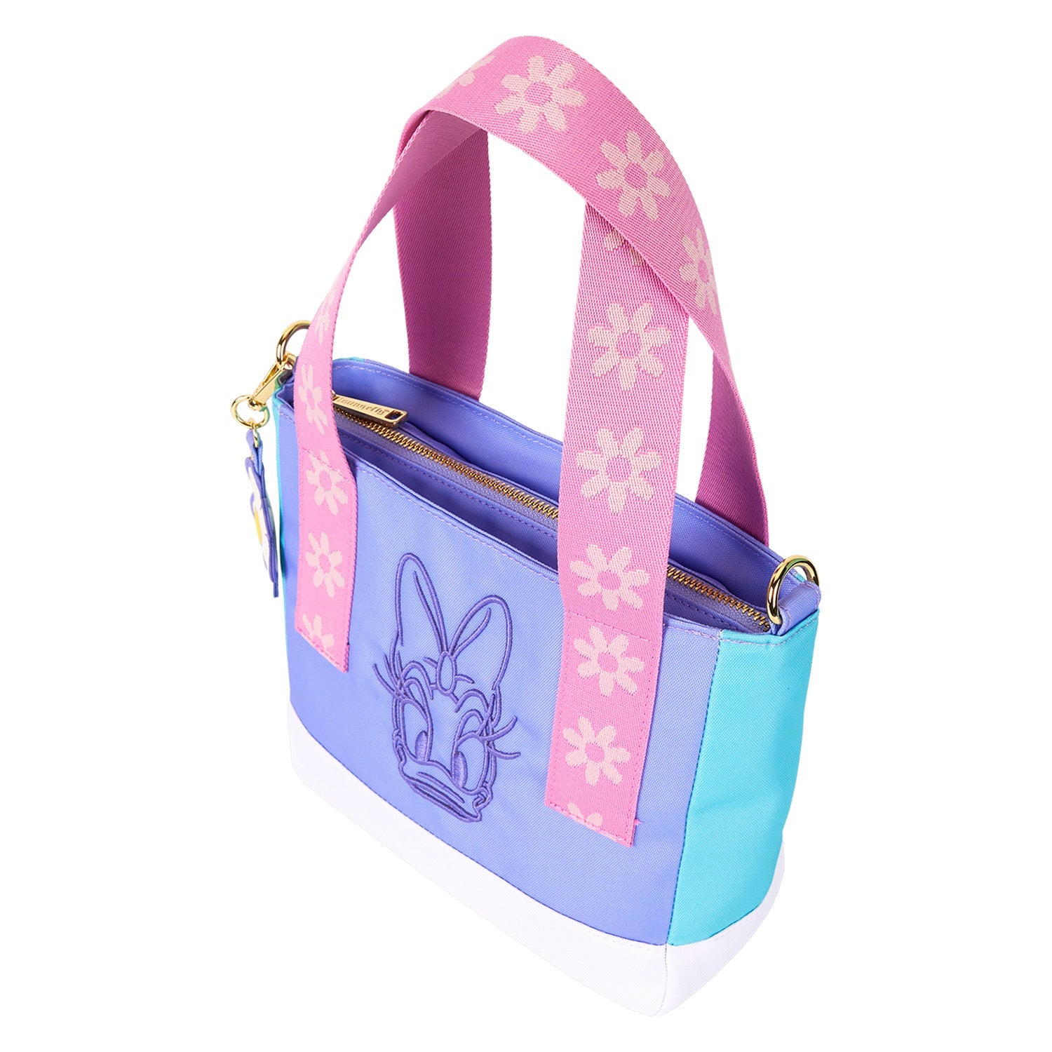 Loungefly x Disney Daisy Duck Nylon Mini Tote Bag - GeekCore