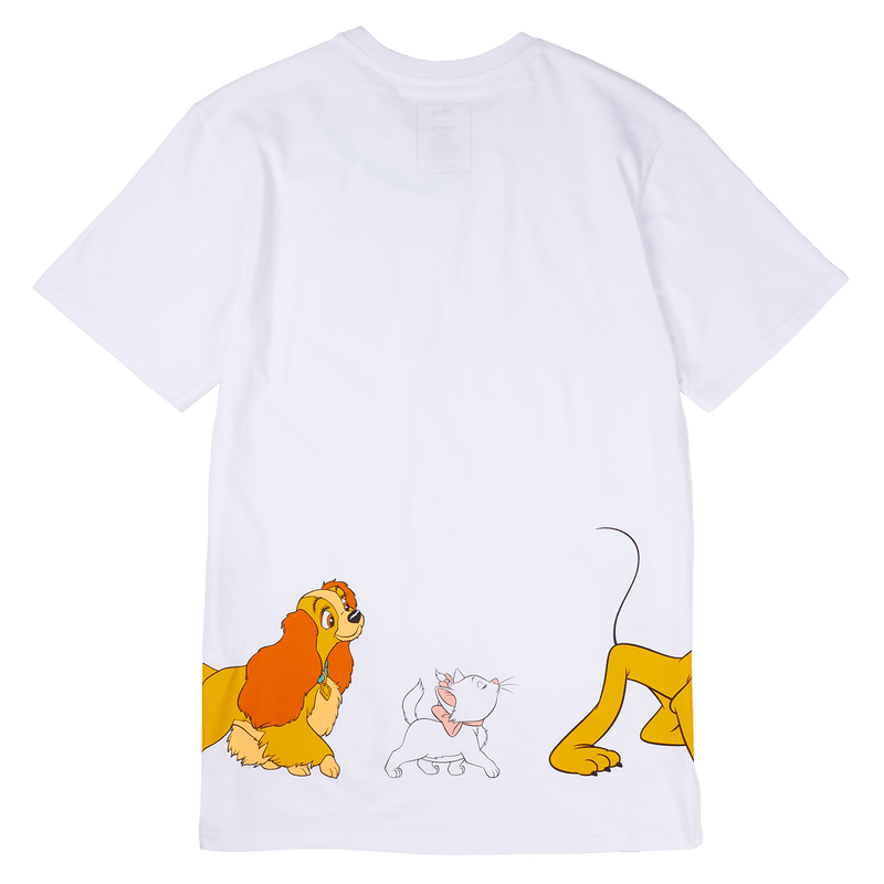 Loungefly x Disney Dogs & Cats Unisex Tee - GeekCore