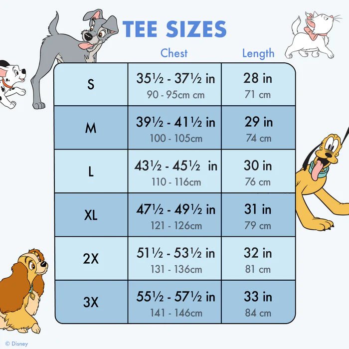 Loungefly x Disney Dogs & Cats Unisex Tee - GeekCore