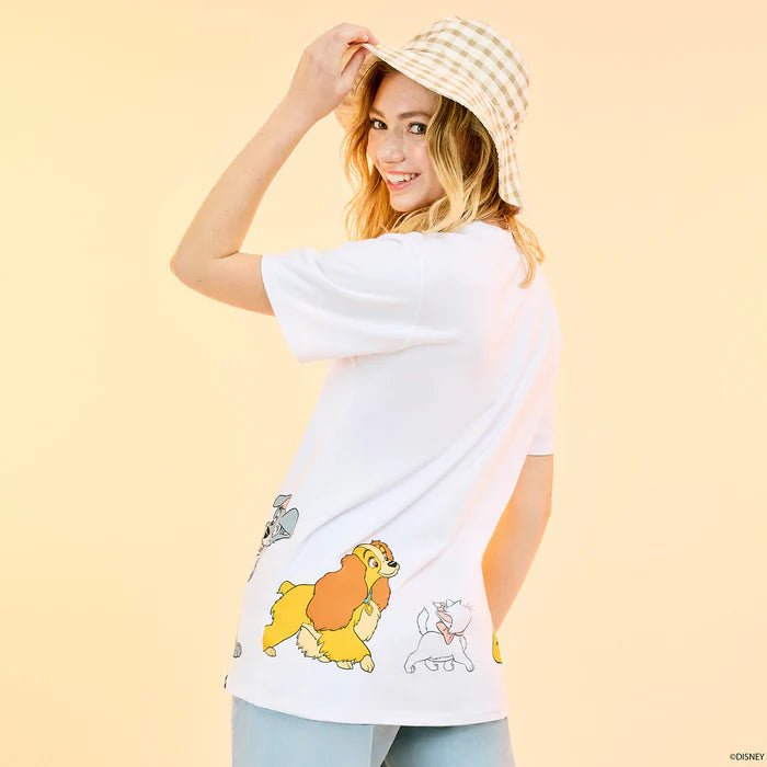 Loungefly x Disney Dogs & Cats Unisex Tee - GeekCore