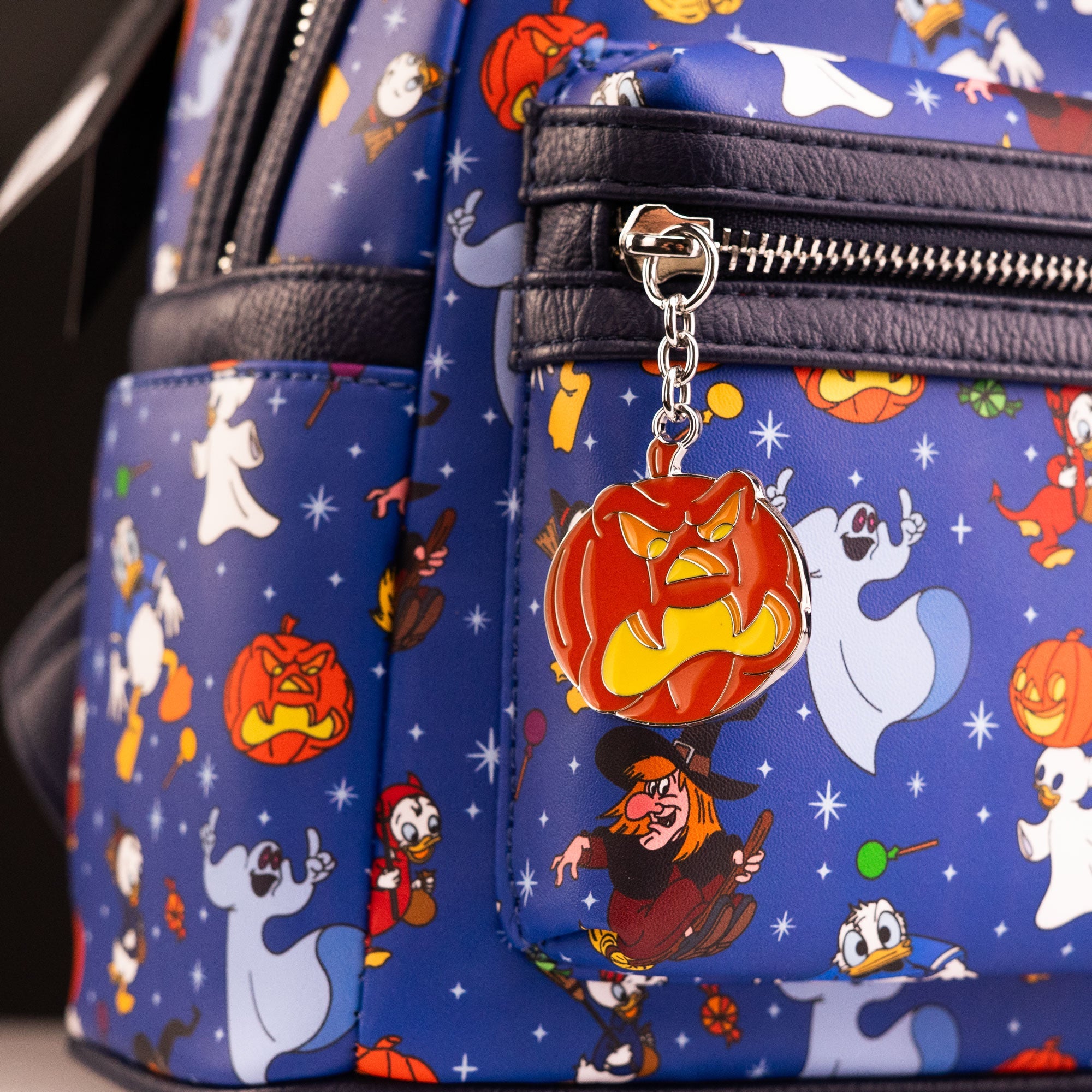 Loungefly x Disney Donald Duck Trick or Treat Halloween Print Mini Backpack - GeekCore