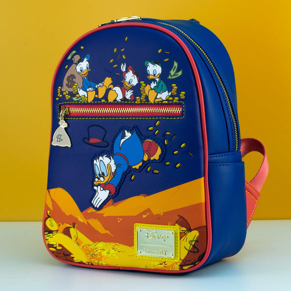 ducktales mini backpack Loungefly x Disney DuckTales Scrooge Mini Backpack – GeekCore