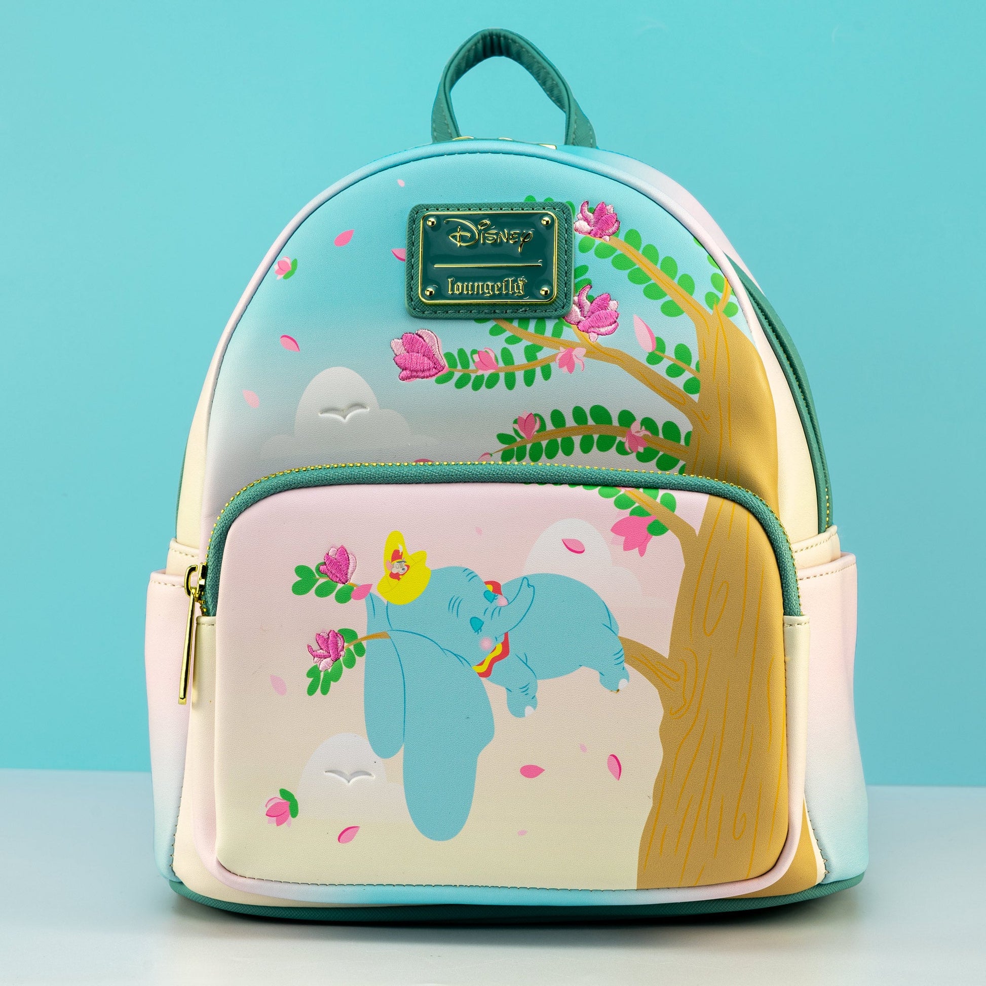 dumbo print mini backpack Loungefly x Disney Dumbo and Timothy Tree Sleep Mini Backpack – GeekCore