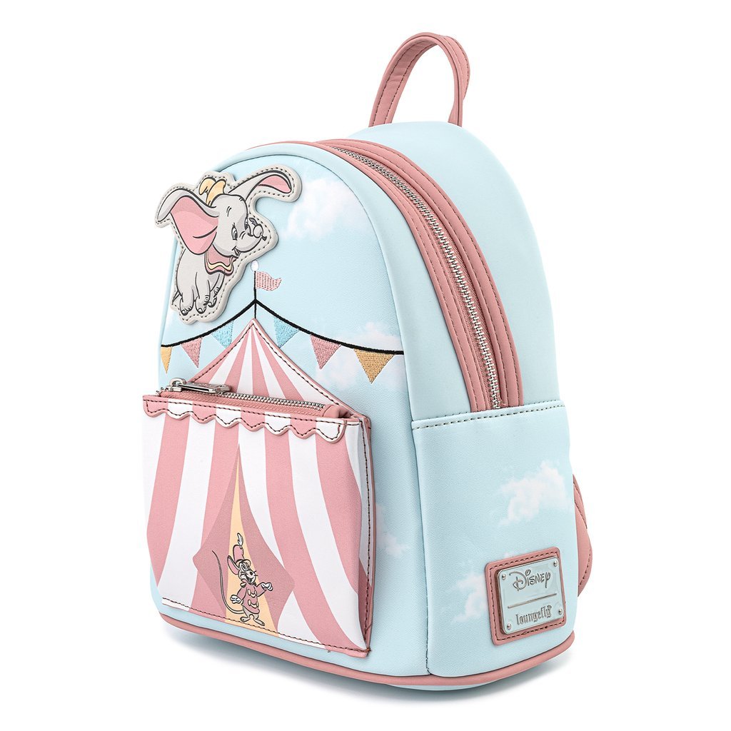 Loungefly x Disney Dumbo Flying Circus Tent Mini Backpack - GeekCore