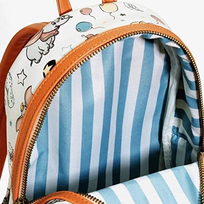 dumbo print mini backpack Loungefly x Disney Dumbo Vintage All Over Print Mini Backpack – GeekCore