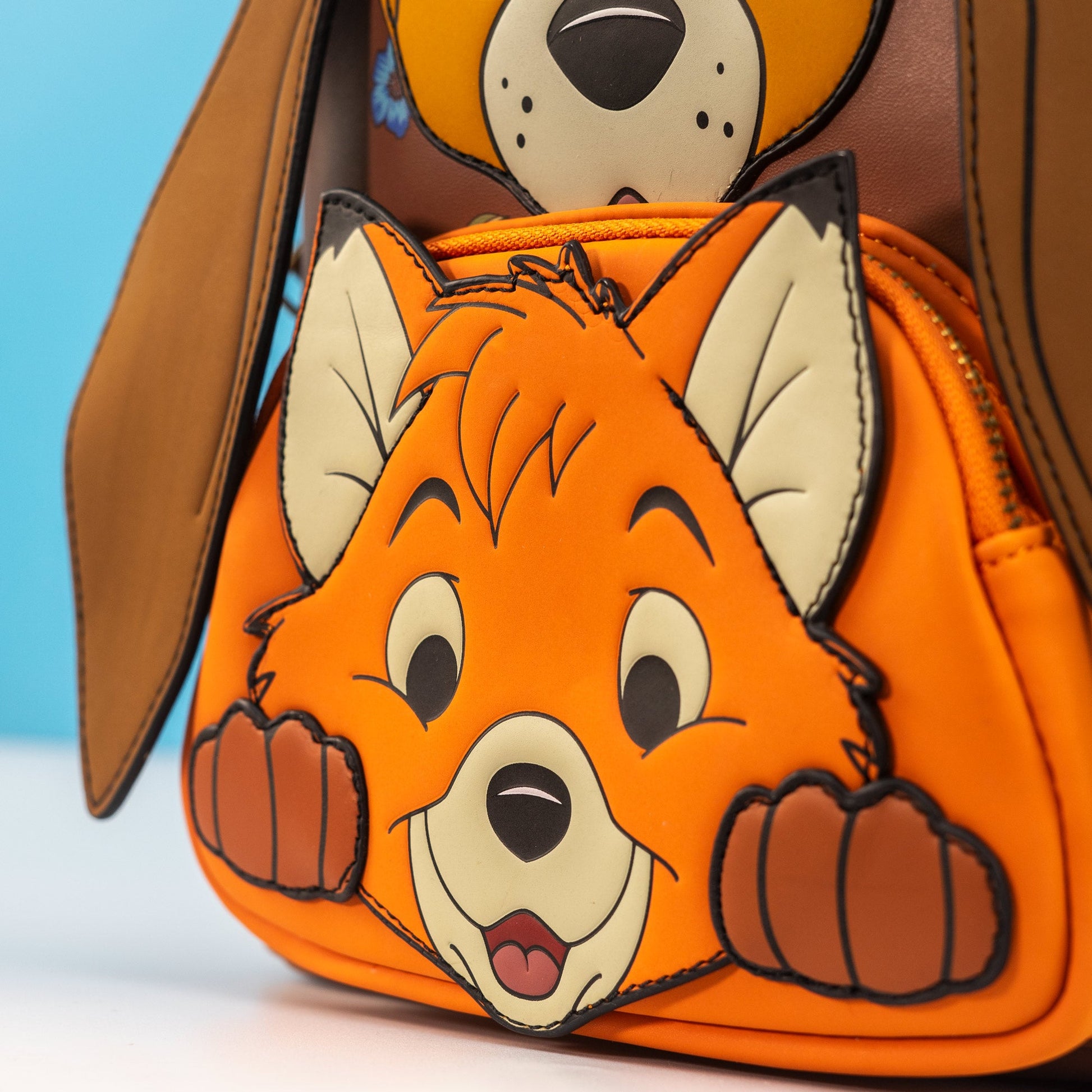 fox and the hound loungefly mini backpack Loungefly x Disney Fox and the Hound Mini Backpack – GeekCore
