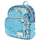 Loungefly X Disney Frozen Elsa Reversible Sequin Mini Backpack - GeekCore