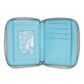 Loungefly X Disney Frozen Elsa Reversible Sequin Zip Around Purse - GeekCore