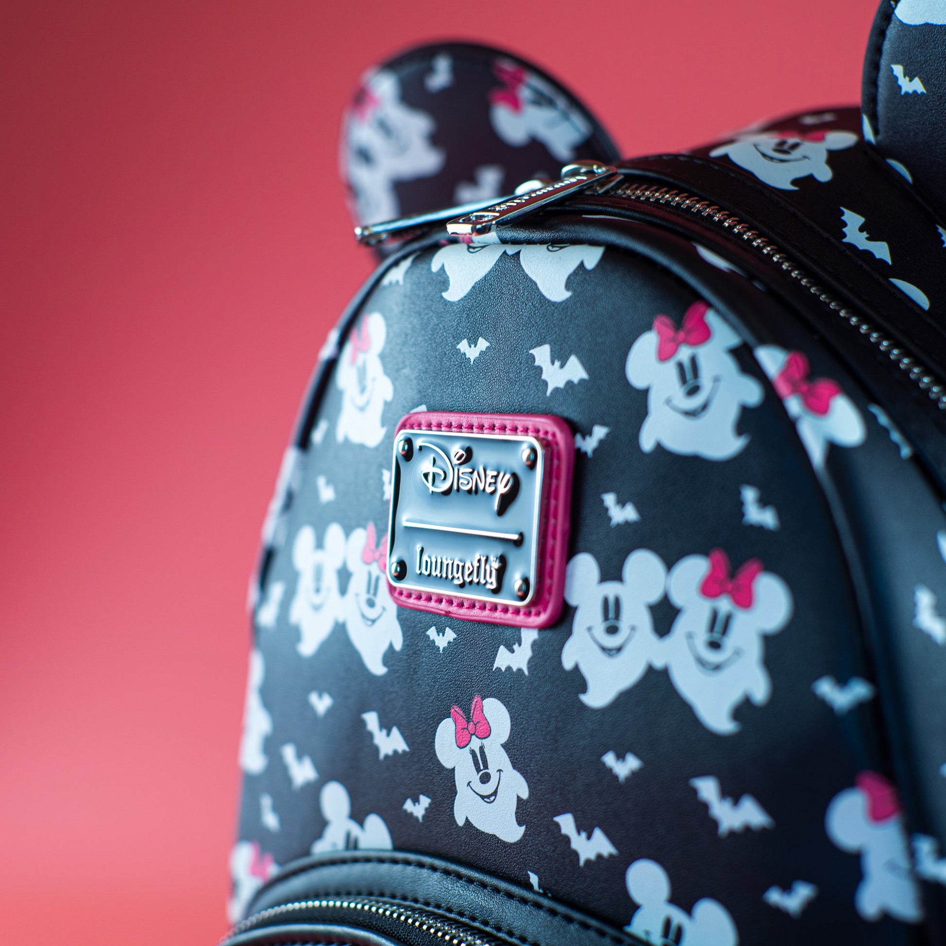 disney mickey mouse ghost glow-in-the-dark mini-backpack Loungefly x Disney Ghost Mickey and Minnie Glow in the Dark Print Mini – GeekCore