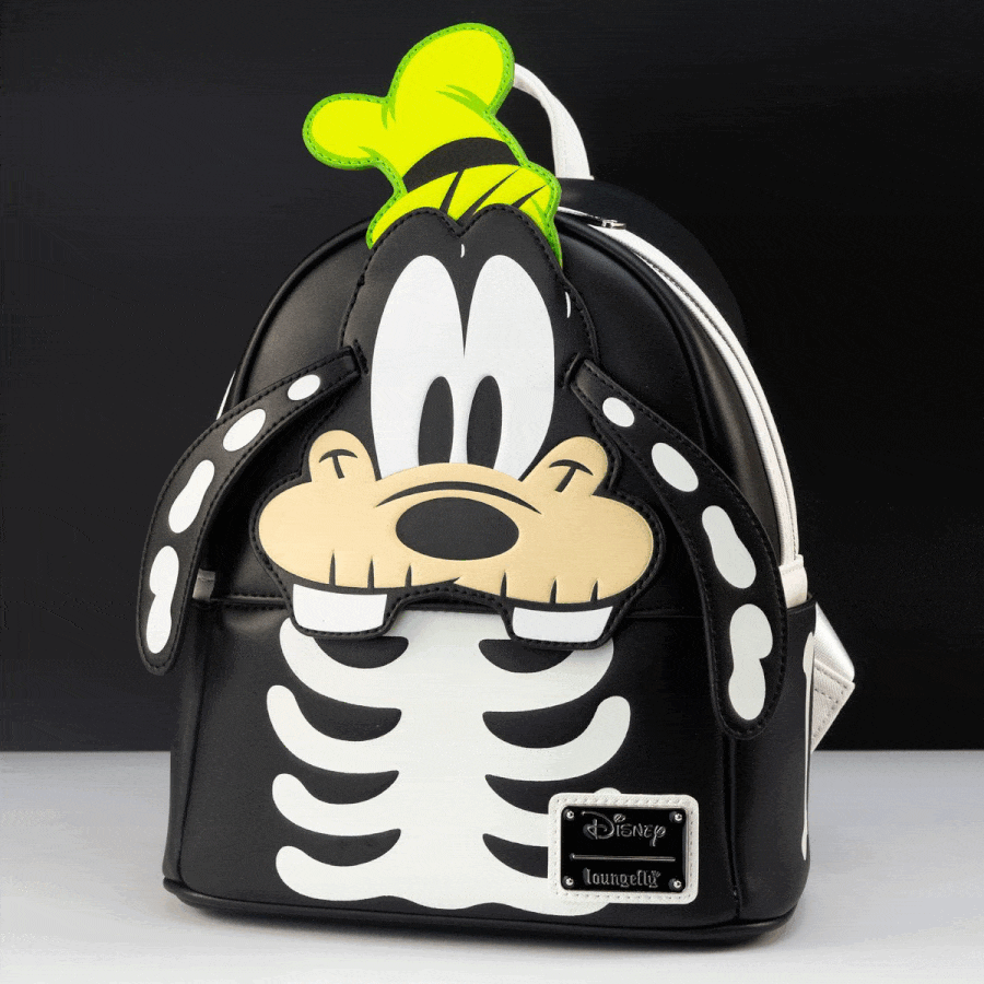 Loungefly x Disney Goofy Glow in the Dark Skeleton Cosplay Mini