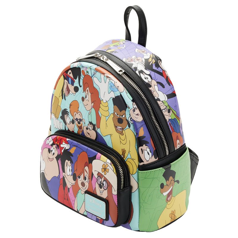 Loungefly x Disney Goofy Movie Collage Mini Backpack - GeekCore