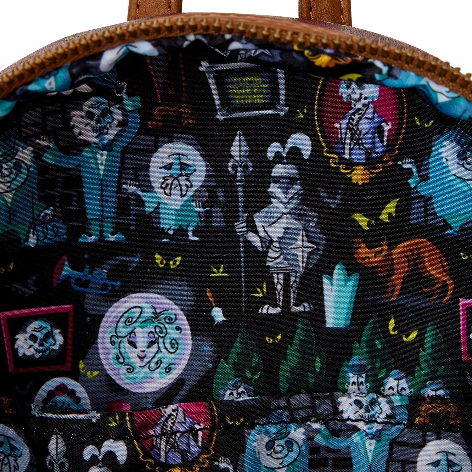 disney hauntedmansion mini backpack Loungefly x Disney Haunted Mansion Moving Portraits Mini Backpack – GeekCore