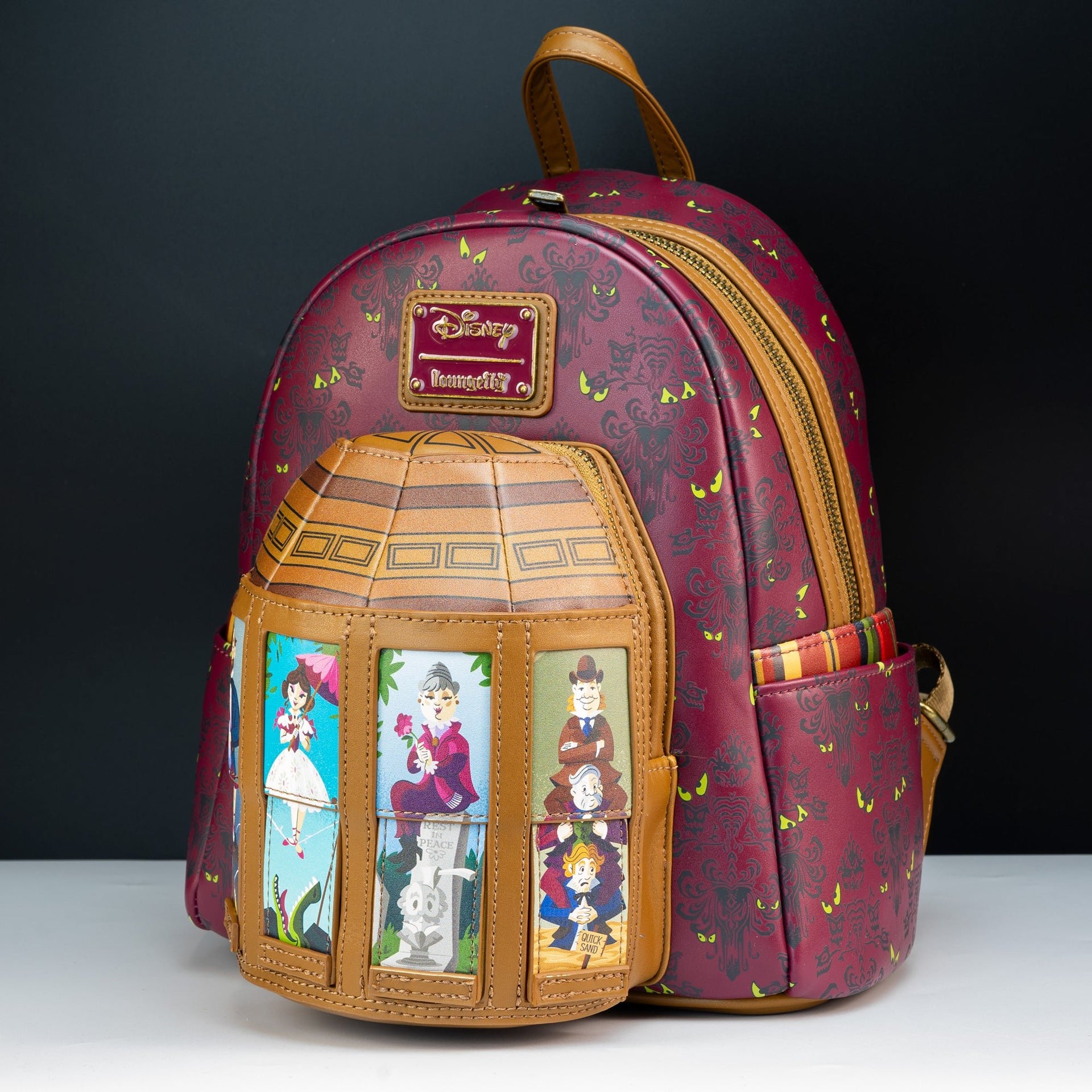 Loungefly x Disney Haunted Mansion Moving Portraits Mini Backpack – GeekCore