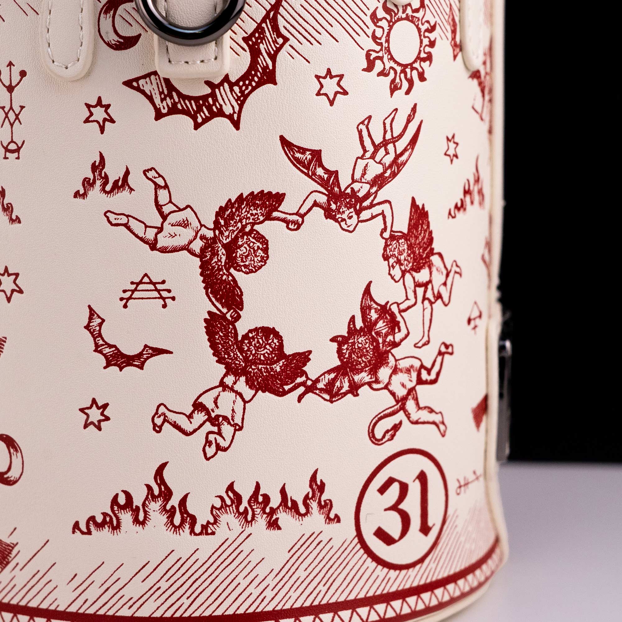 Loungefly x Disney Hocus Pocus Black Flame Candle Crossbody Bag - GeekCore