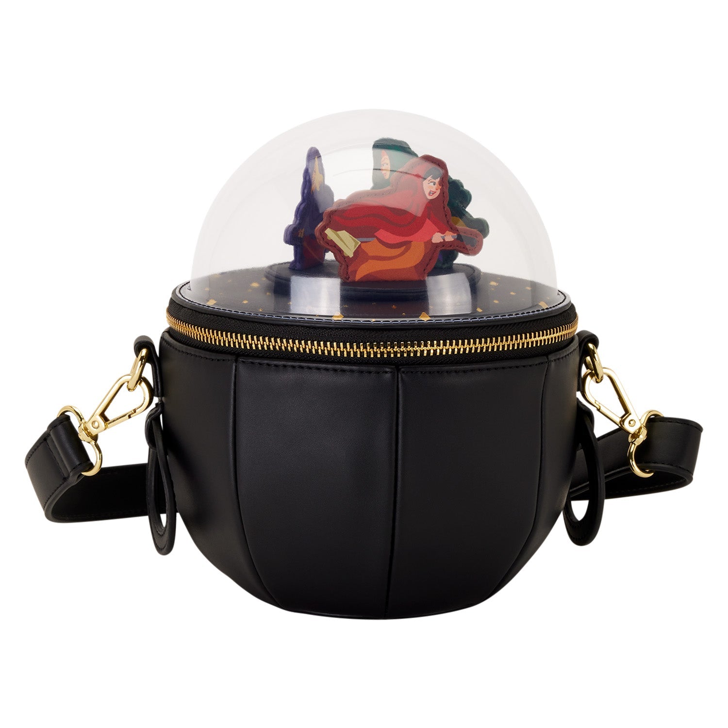Loungefly x Disney Hocus Pocus Sanderson Sisters Flying Dome Crossbody Bag - GeekCore