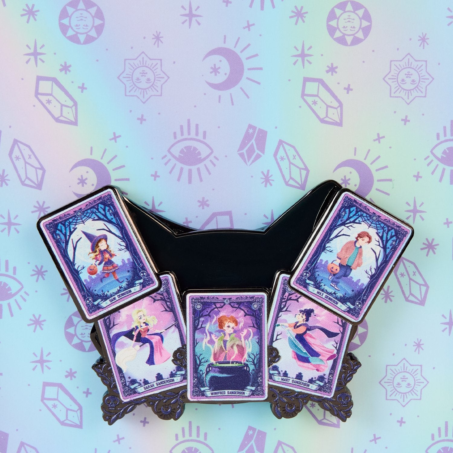 Loungefly x Disney Hocus Pocus Tarot Binx Glow In The Dark Loungefly x Disney Hocus Pocus Tarot Binx Glow In The Dark