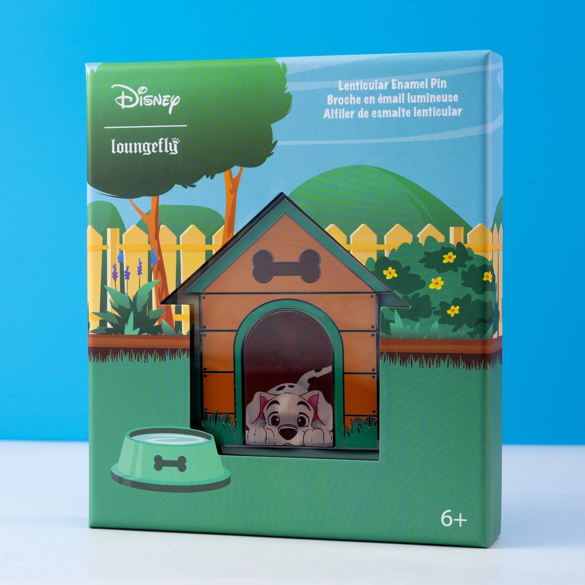 Loungefly x Disney I Heart Disney Dogs Lenticular 3 Inch Sliding Pin - GeekCore