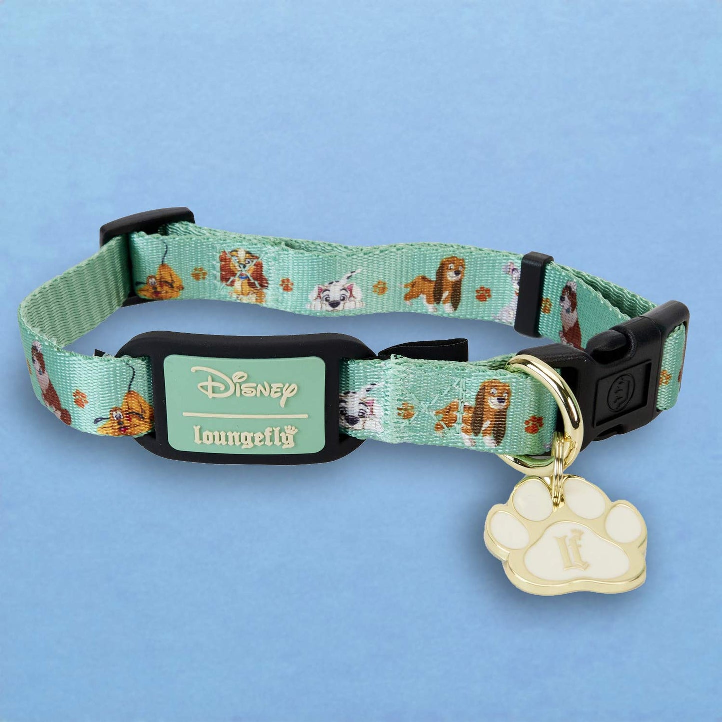 Loungefly x Disney I Heart Dogs AOP Dog Collar - GeekCore