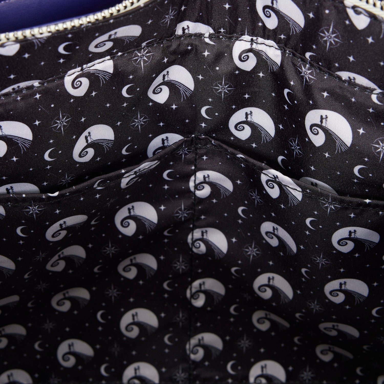 Loungefly x Disney Jack Skellington & Sally Night Sky Convertible Backpack & Tote Bag - GeekCore