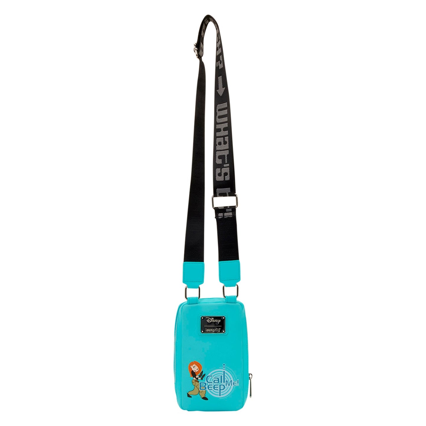 Loungefly x Disney Kim Possible Kimmunicator Sling Crossbody Bag - GeekCore