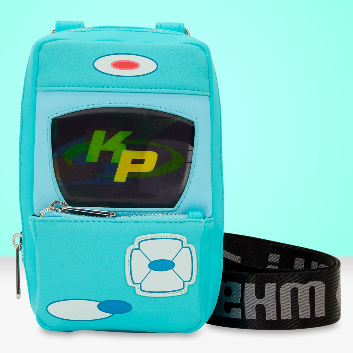 Loungefly x Disney Kim Possible Kimmunicator Sling Crossbody Bag - GeekCore